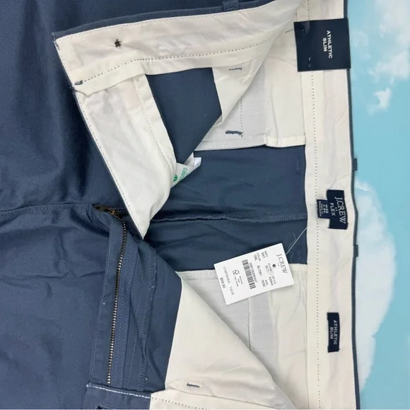 J. Crew Men's Navy Chinos - Picture 2 of 4